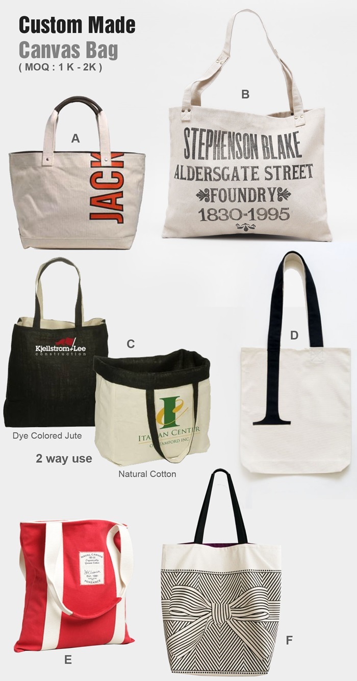Custom Made   Canvas Bag 2