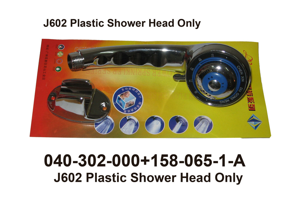 040 302 000 J602 Plastic Shower Head Only