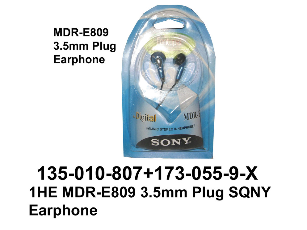 135 010 807 MDR E807 Earphone