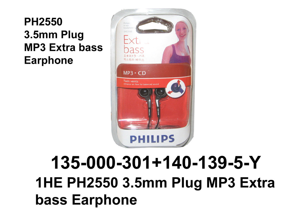 135 000 301 PH2550 Earphone