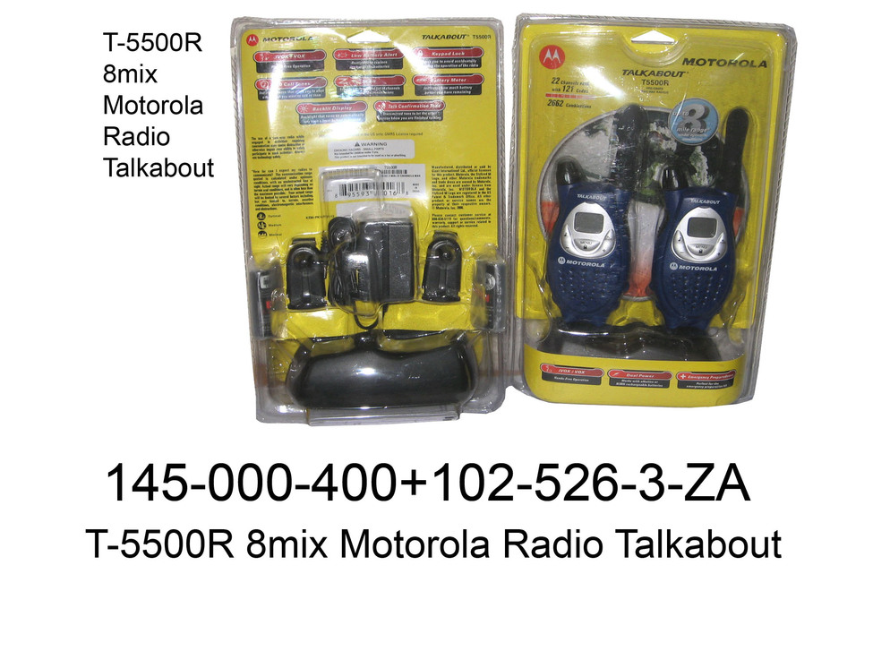 145 000 400 T 5500R 8mix Moto Radio Talka