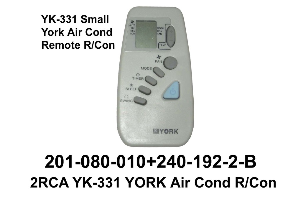 201 080 010 YK331 Small York Air Cond R Con