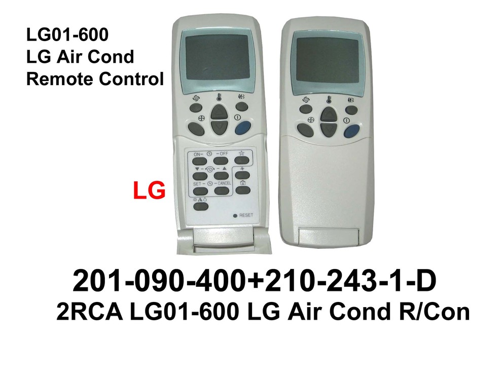 201 090 400 LG01 600 LG Air Cond