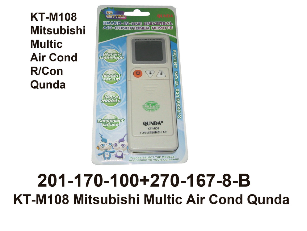 201 170 100 kt m108 Qunda Mitsubishi Multic Air Cond  R Con