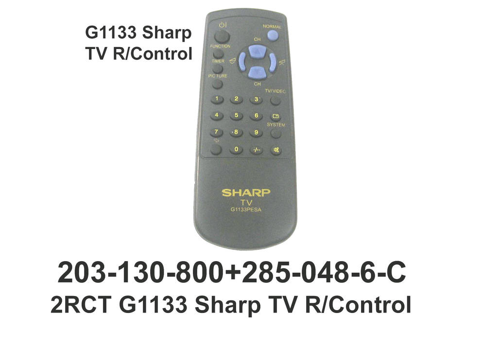 203 130 800 G1133 Sharp TV R Control