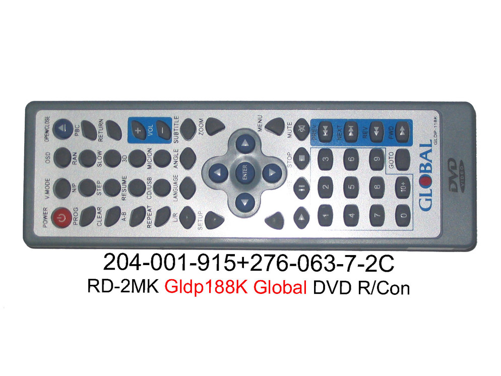 204 001 915 RD 2MK GLD118K GLOBAL DVD R Con