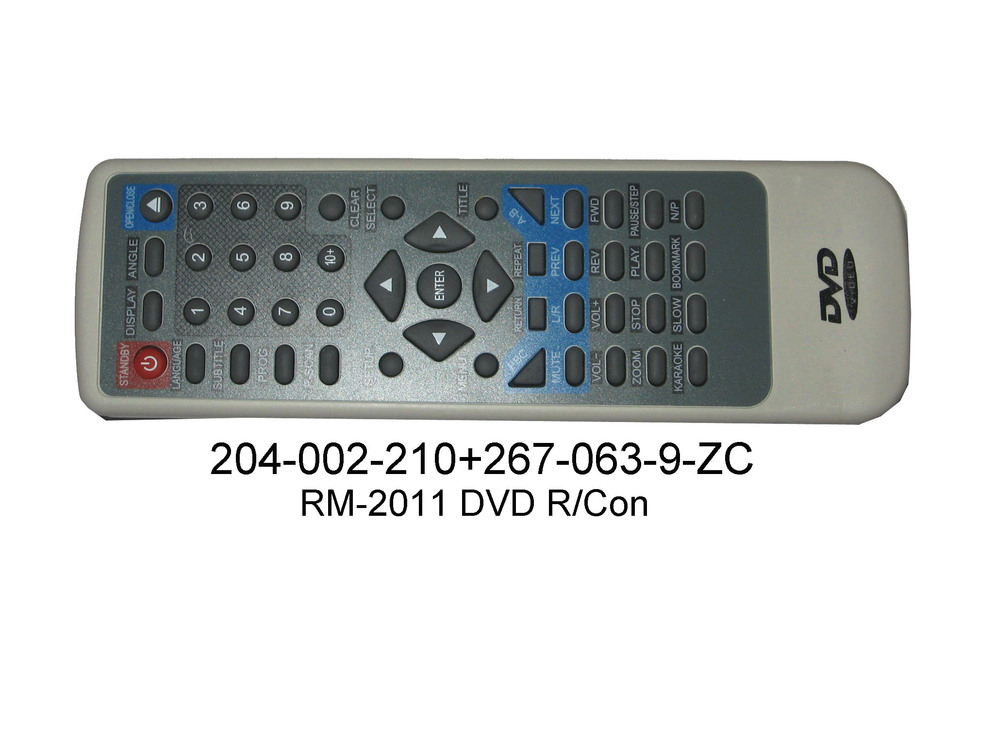 204 002 210 RM 2011 DVD R Con