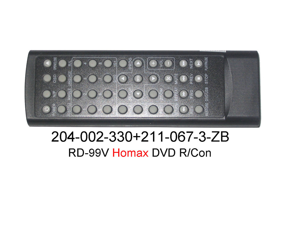 204 002 330 RD 99V Homax DVD R Con