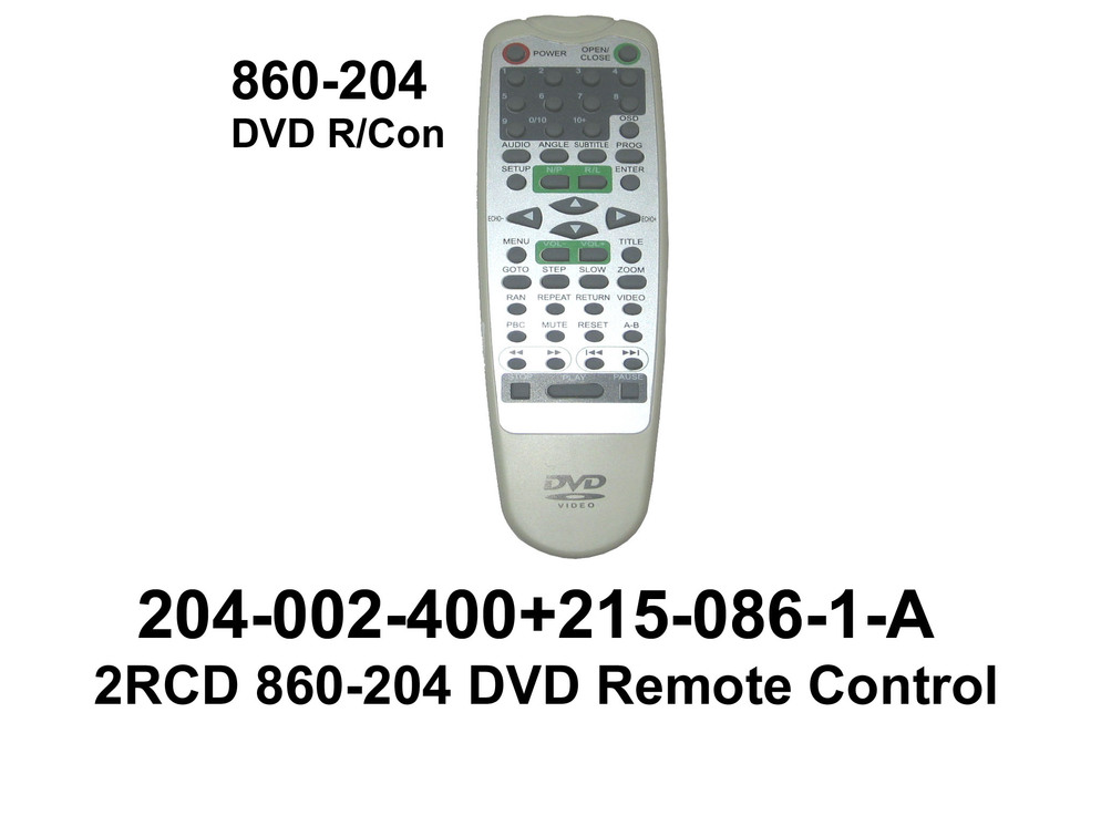 204 002 400 860 204 DVD R Con