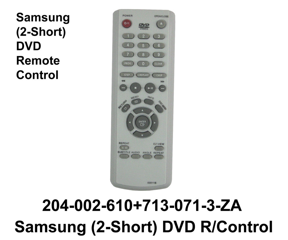 204 002 610 SAMSUNG (2 SHORT) DVD RC
