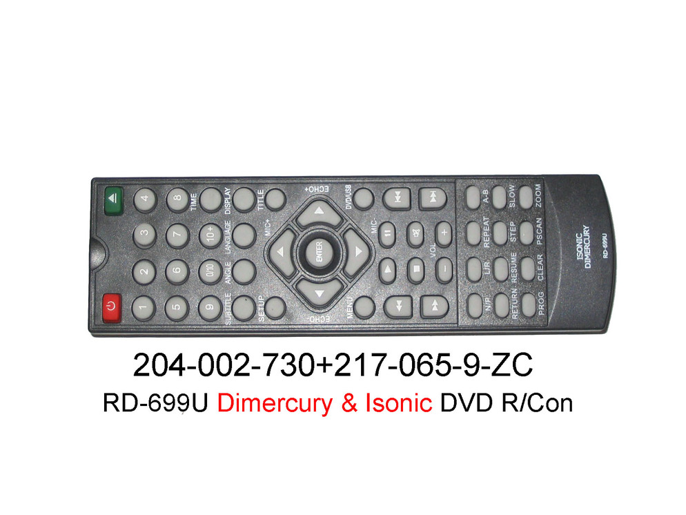 204 002 730 RD 699U Dimercury   Isonic DVD R Con