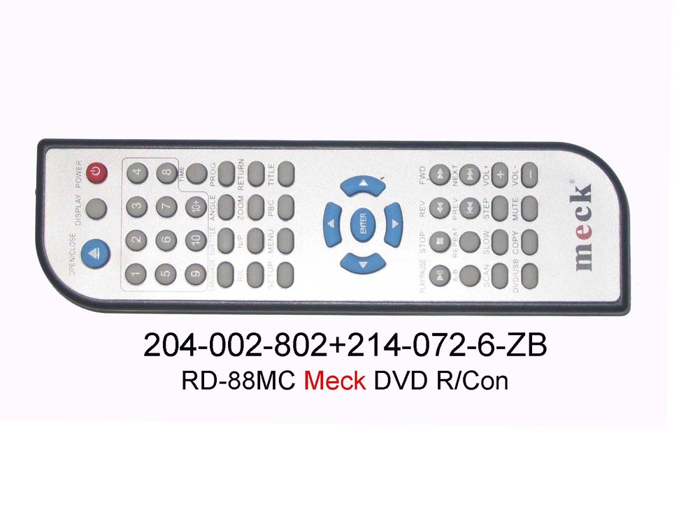 204 002 802 RD 88MC Meck DVD R Con