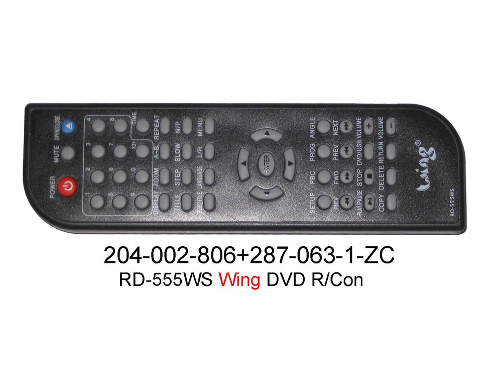 204 002 806 RD 555WS Wing DVD R Con