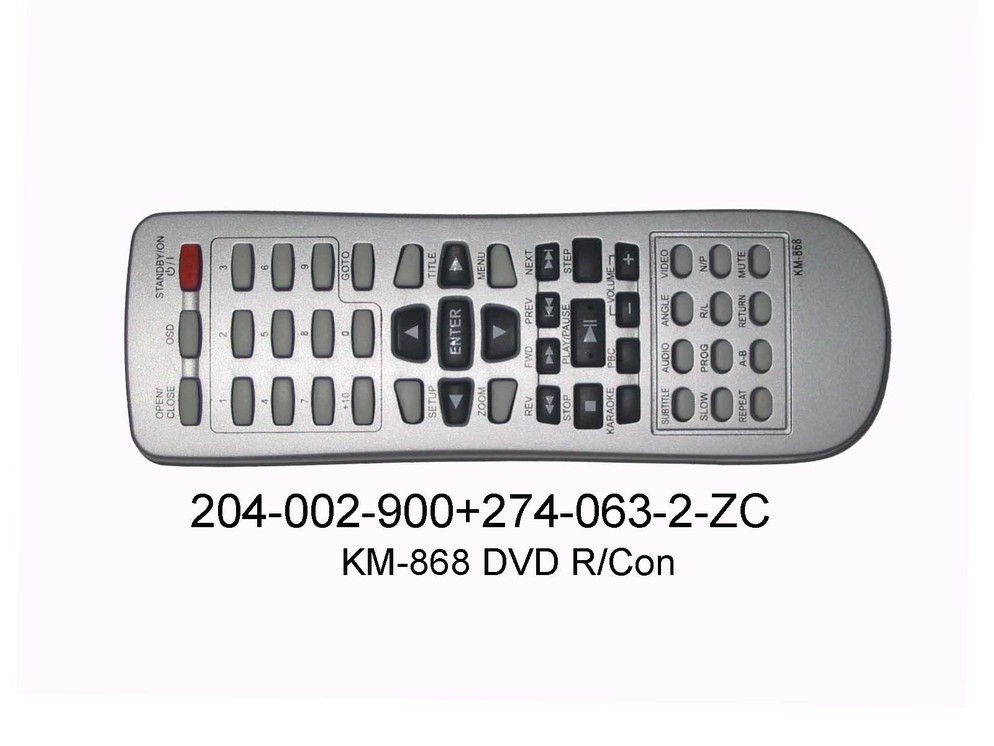 204 002 900 KM 868 DVD R Con
