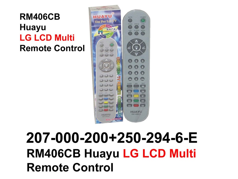 207 000 200 RM406CB Huayu LG LCD Multi R Con