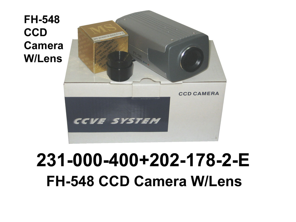 231 000 400 FH 548 CCD Camera W Lens