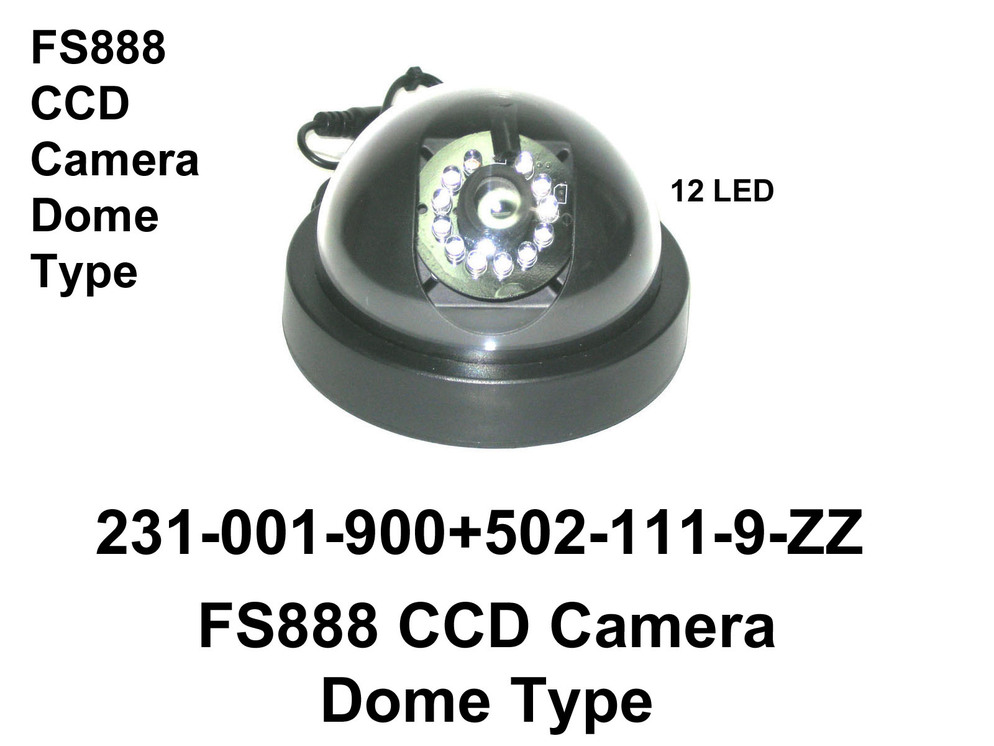 231 001 900 S888 CCD CAMARA DOME TYPE