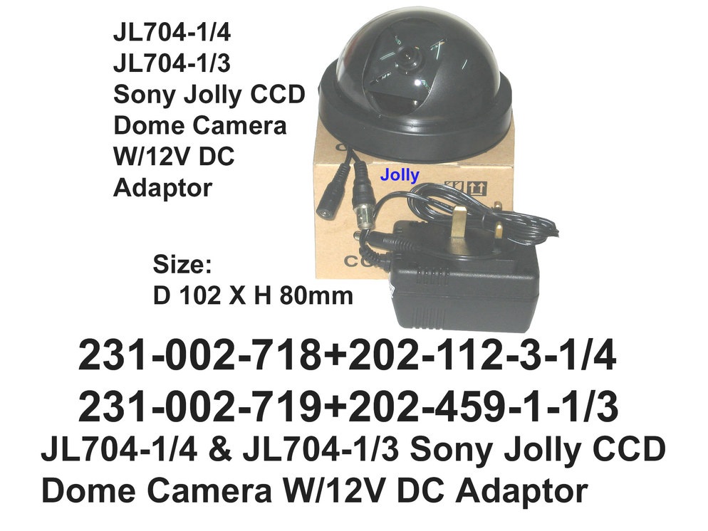 231 002 718 JL704 1 4   1 3 Sony Jolly Dome Carema