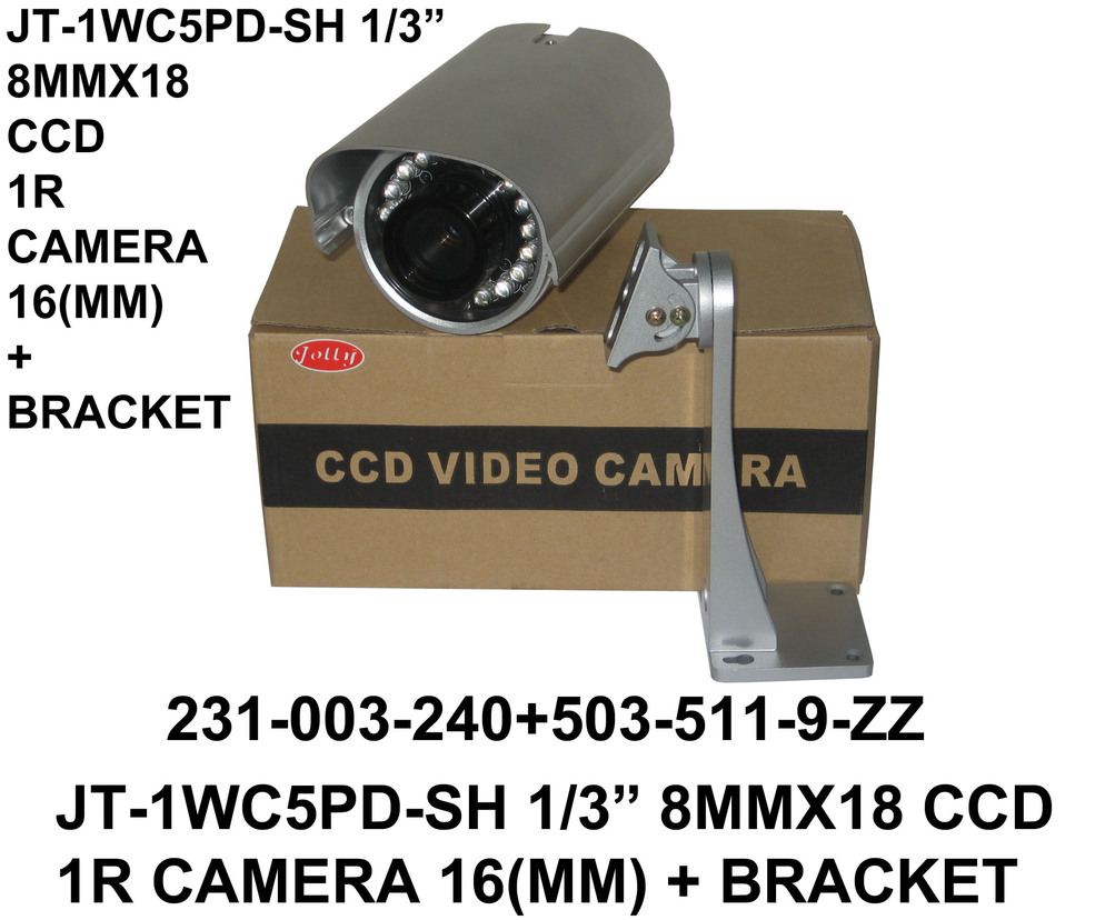 231 003 240 JT 1WC5PD SH 8MMX18 CCD 1R CAMERA 16(MM)   BRACKET copy