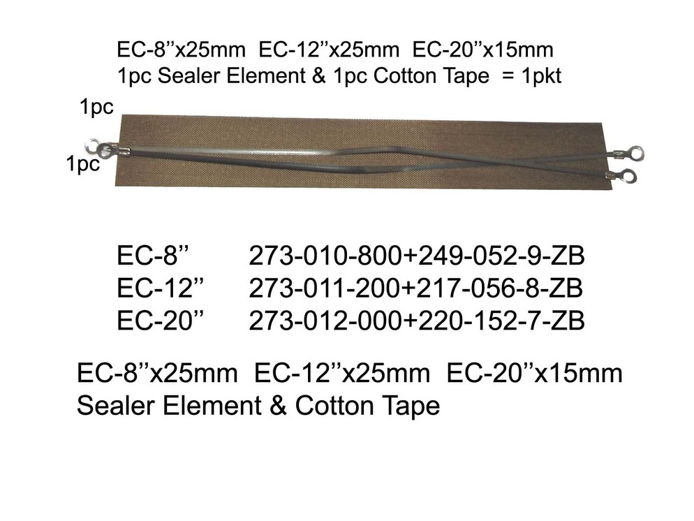 273 011 200 EC08 EC12 EC20 Sealer Element