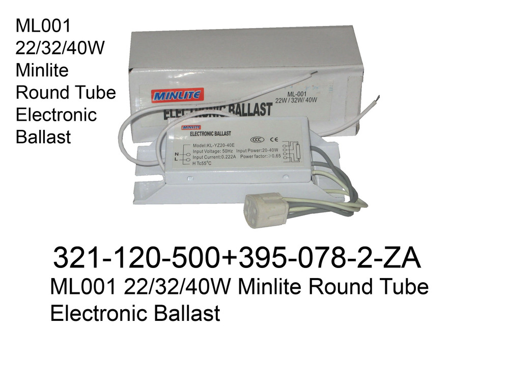 321 120 500 ML001 22 32 40W Minlite Round Tube