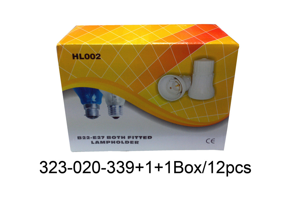 323 020 339 HL002 Box 2in1 BC  ES Lamp Holder