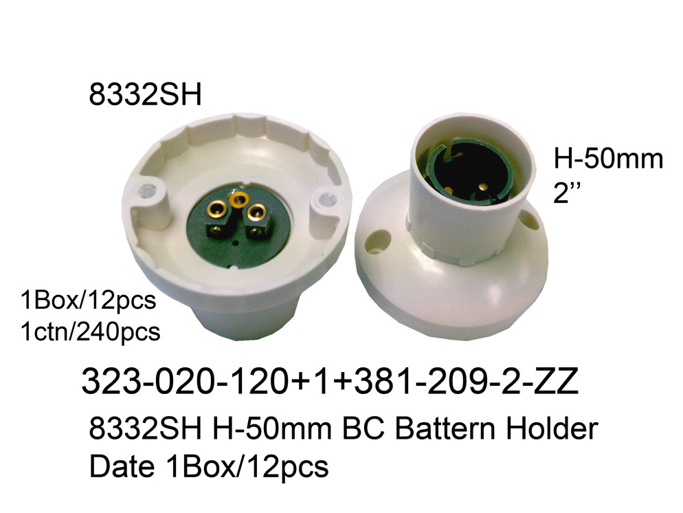 323020120 8332SH H50mm Deta BC Battern Holder 12pcs J