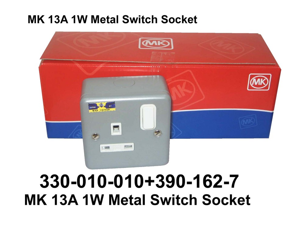 Copy of 330 010 010 MK 13A 1W Metal Switch Socket