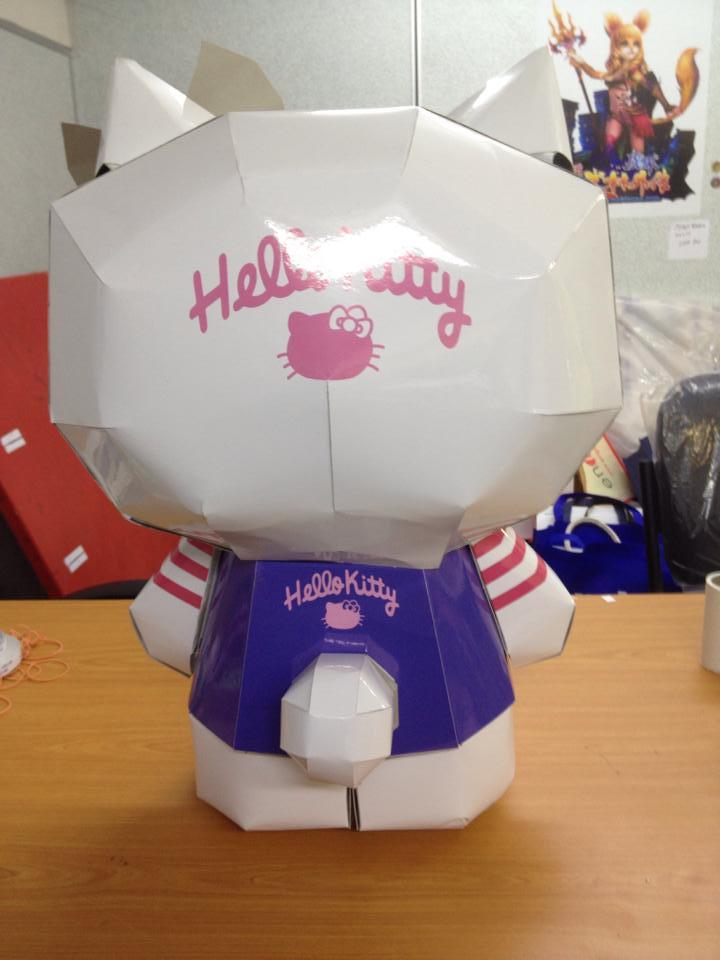 3D Craft Model-Hello Kitty