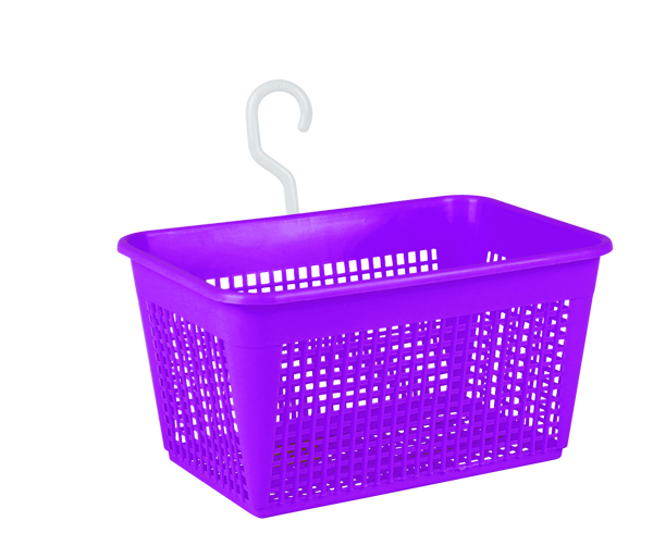 SKM089 Rectangular Basket PURPLE