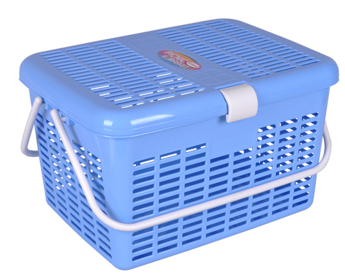 0731 Picnic Basket (M) BLUE
