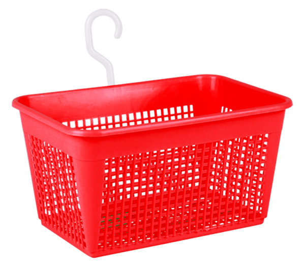 SKM089 Rectangular Basket RED