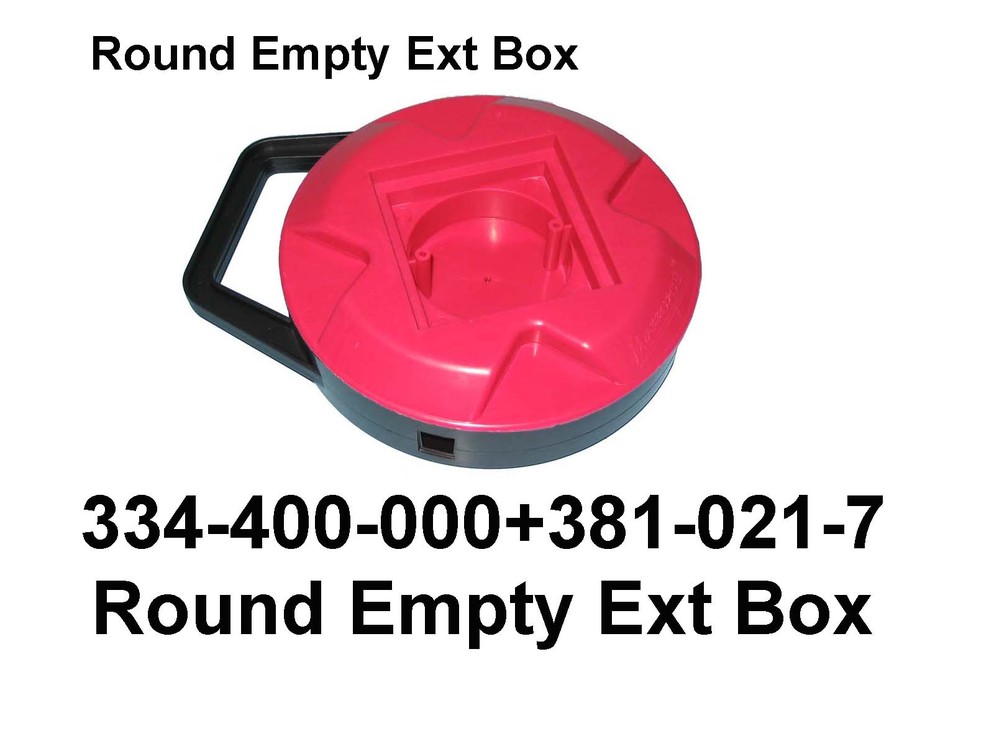 334 400 000 Round Empty Ext Box