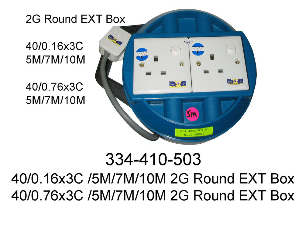 334 410 503 2G Round EXT Box