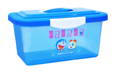 DM0632 Doraemon Series Carry Box (L) D1BLUE