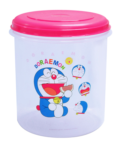 DM33725 Doraemon Series Round Container (XXL) D1PINK