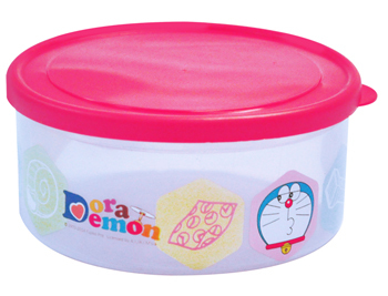 DM33741 Doraemon Series Round Container D3PINK