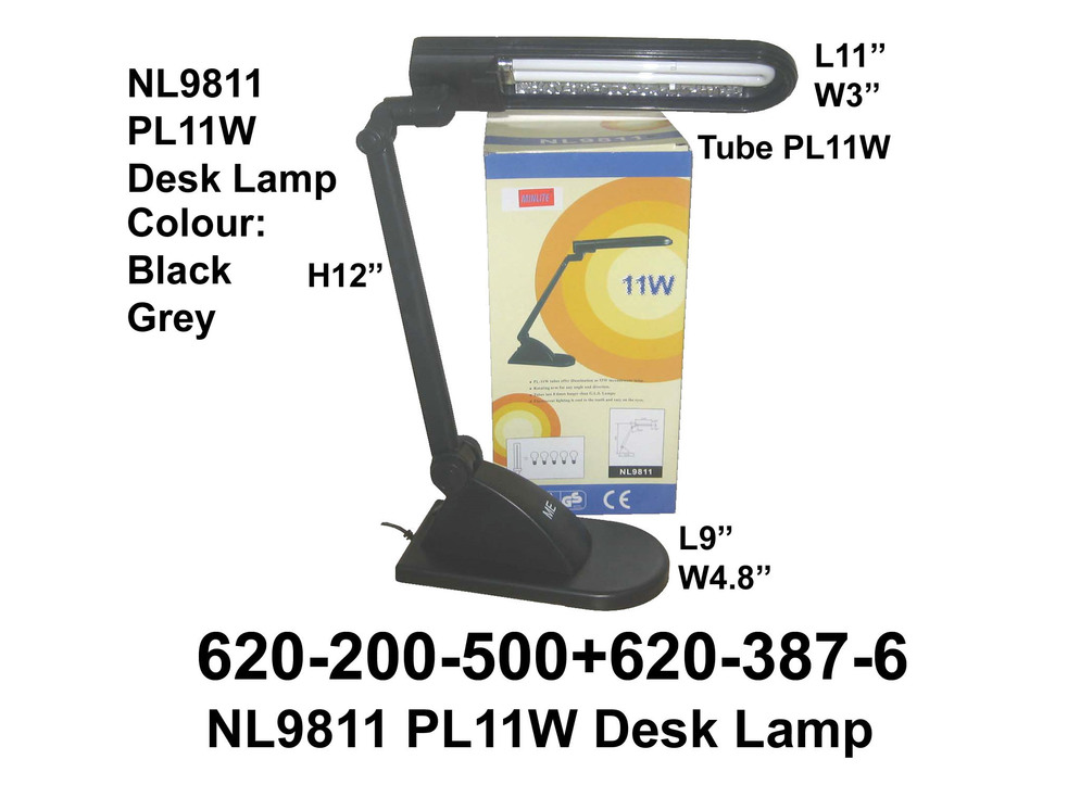 620 200 500 NL9811 PL11W Desk Lamp copy