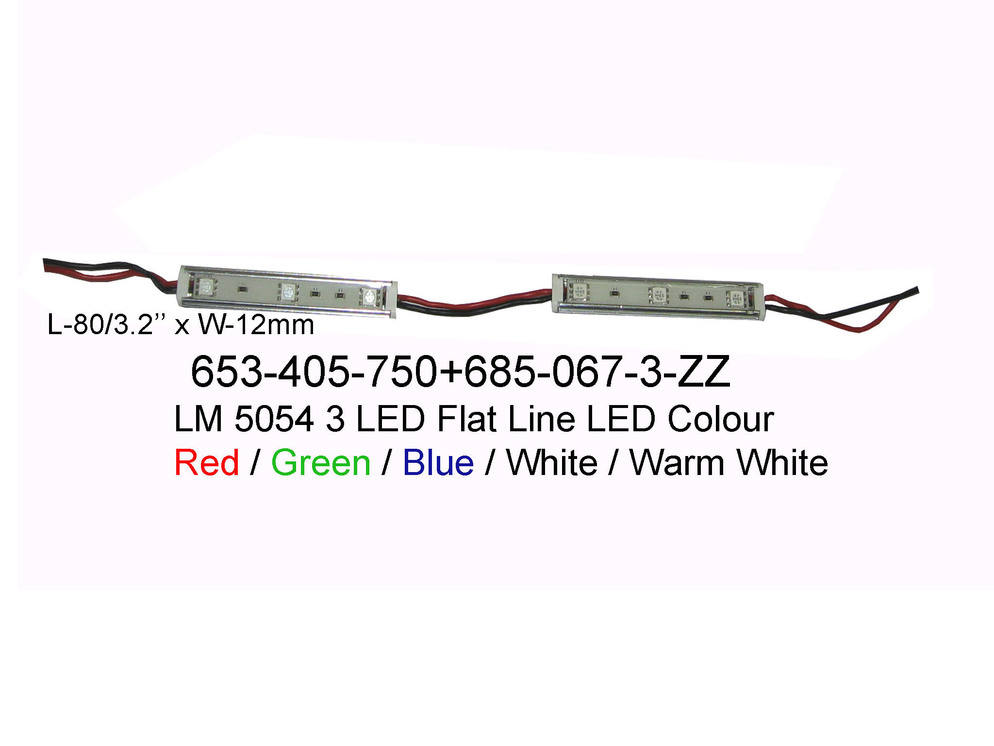 653 405 750 LM 5054 3 LED Colour Flat Line LED copy