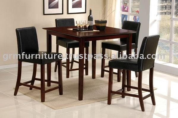 FURNITURE WOODEN FURNITURE DINING TABLE CHAIR PUB