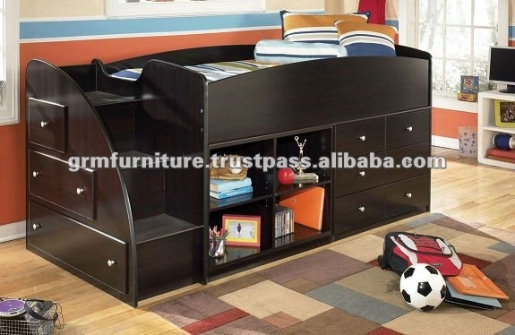 Adjustable Portable Kids Bed Kids Bunk Bed