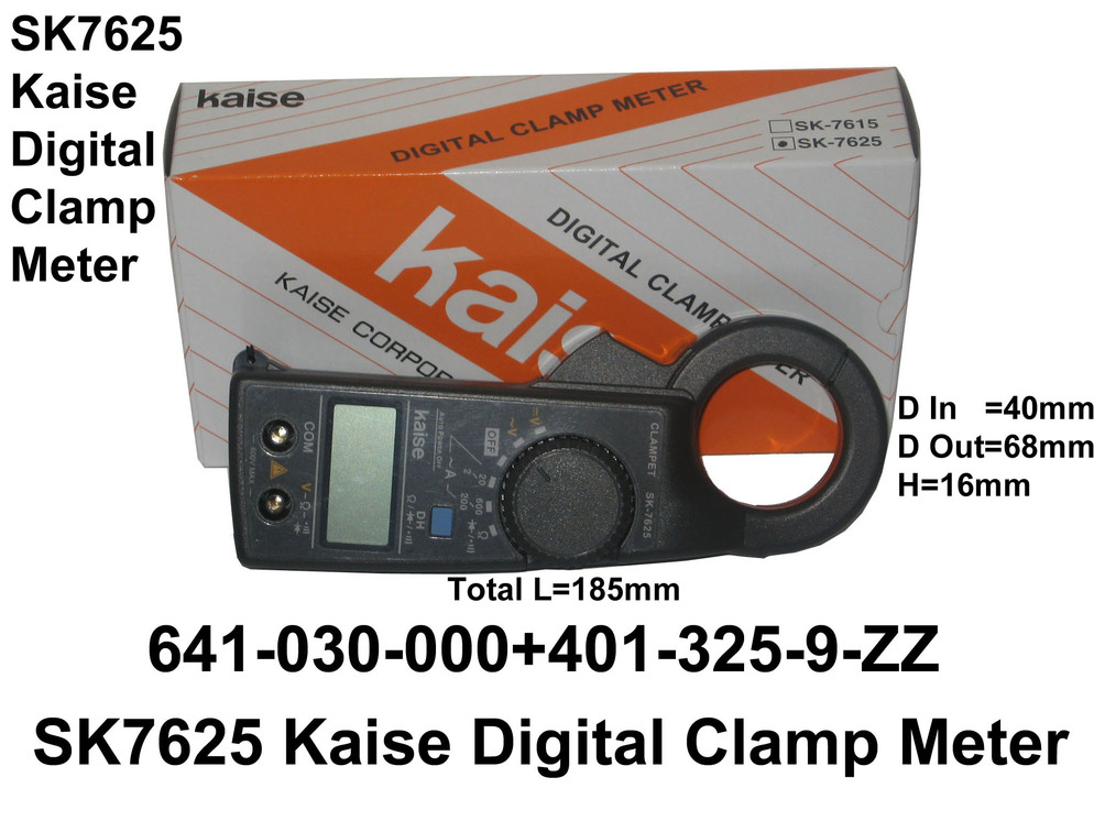 641 030 000 SK7625 KAISE DIGITAL CLAMP METER copy