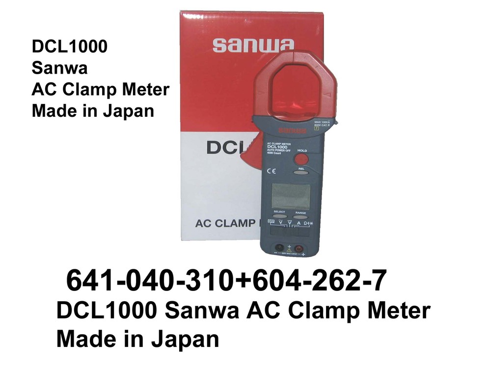 641 040 310 DCL1000 Sanwa AC Clamp Meter