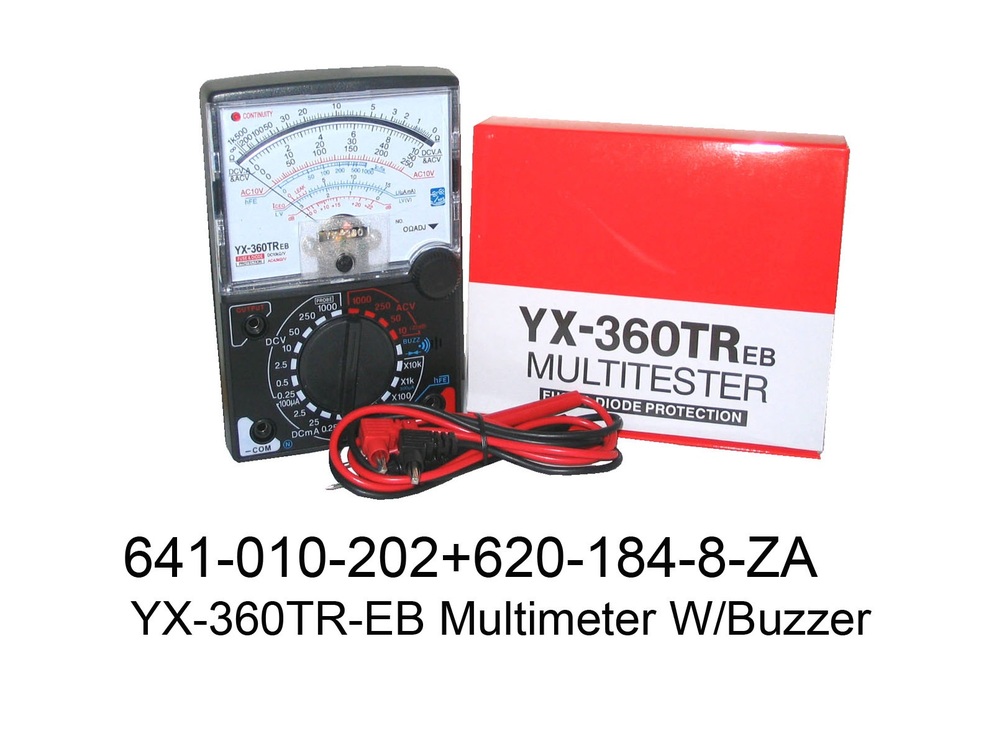 641 010 202 YX 360TR RB Multimeter W Buzzer