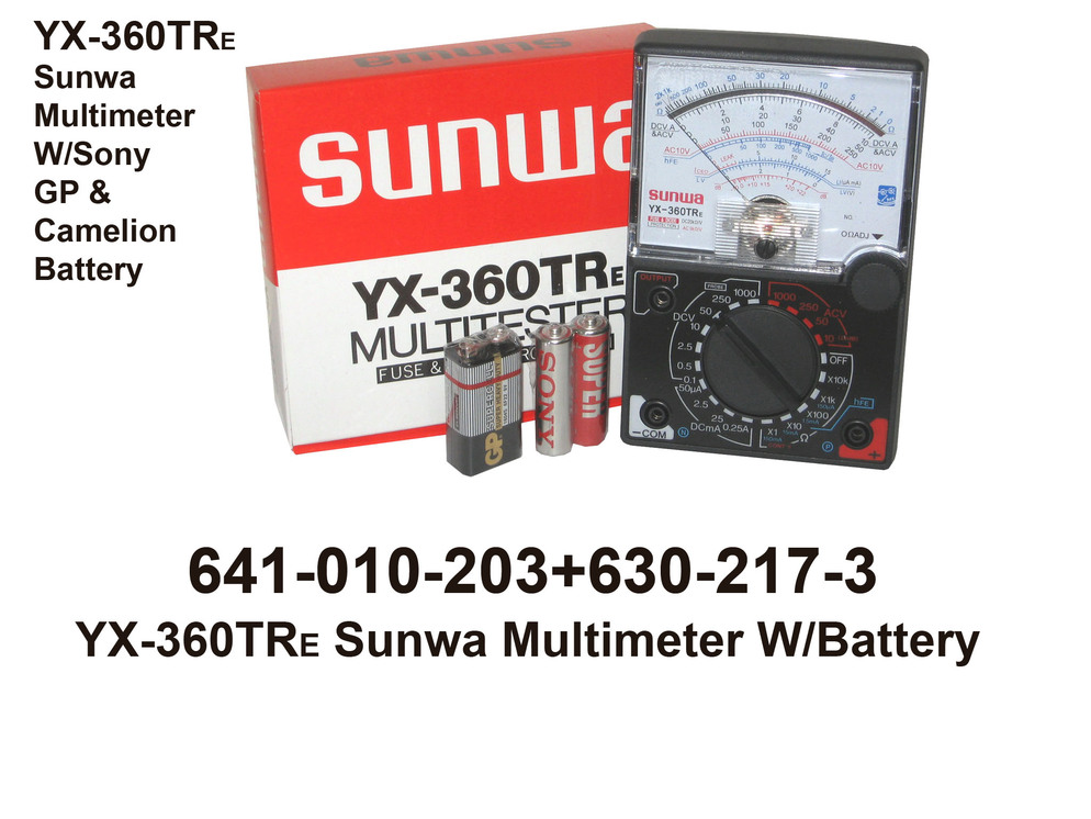 641 010 203 YX 360TRE Sunwa Multimeter
