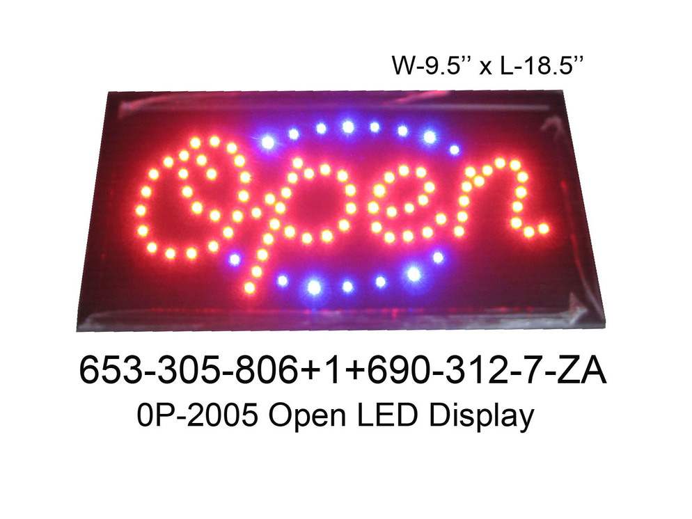 653 305 806 OP 2005 Open LED Display