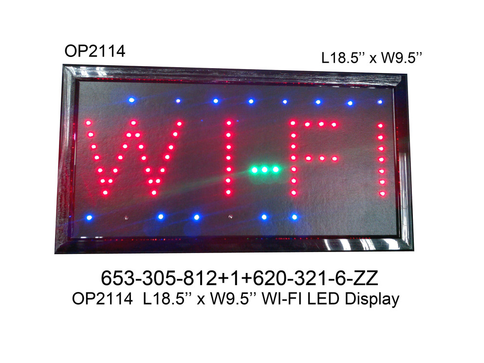 653305812 OP2114 WI FI LED Display