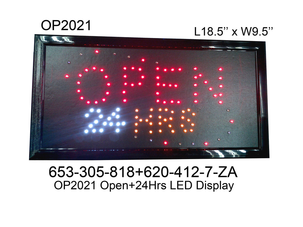 653305818 OP2021 Open   24Hes LED Display