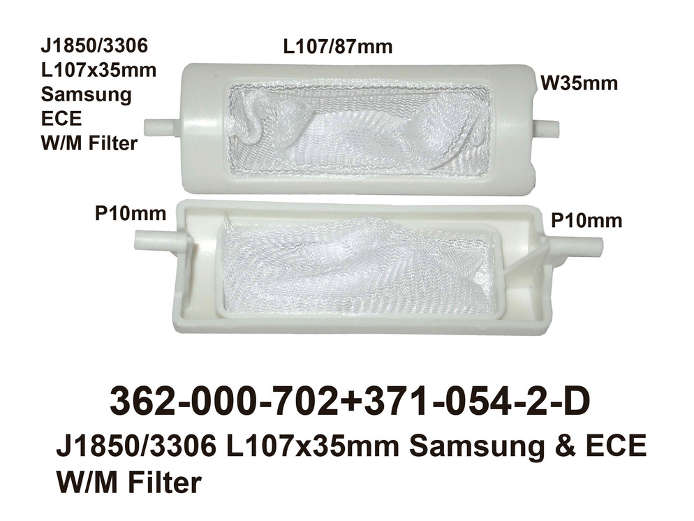 362 000 702 J1850 3306 L107x35mm Samsung   ECE Filter