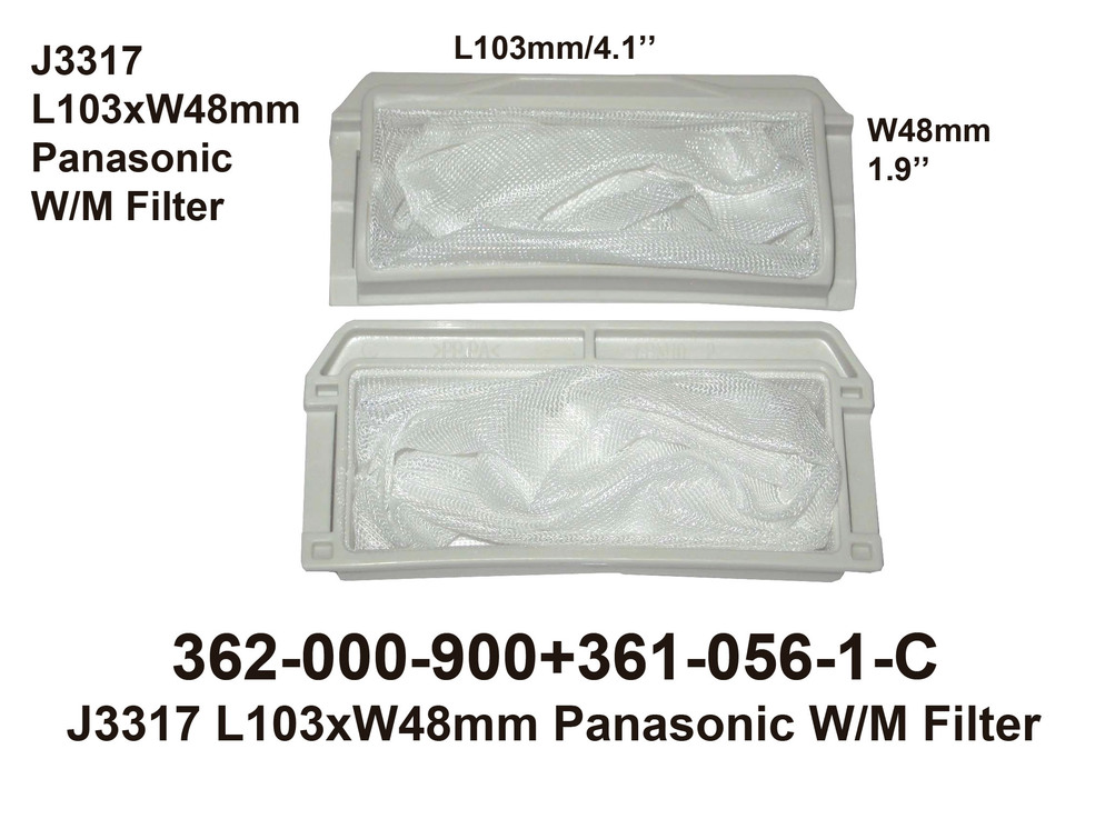 362 000 900 J3317 L103xW48mm Panasonic Filter